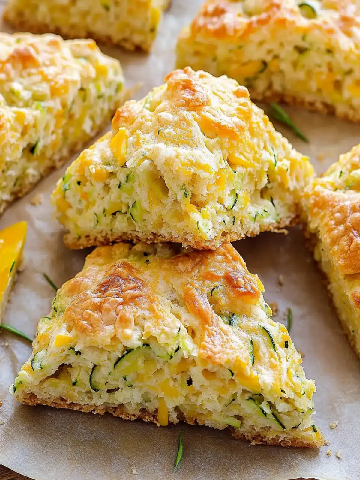 Savory Zucchini Cheddar Scones: Your New Favorite Snack 5 Zucchini Cheddar Scones