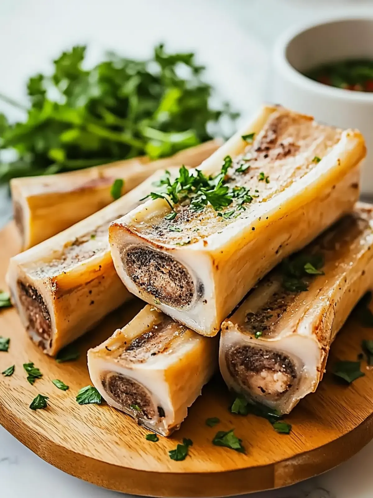 Delicious Roasted Beef Bone Marrow: Elevate Your Appetizer Game 3 Roasted Beef Bone Marrow