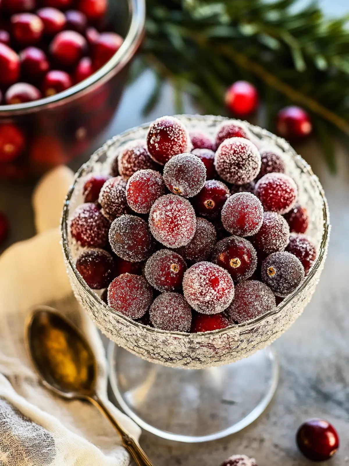 Sugared Cranberries