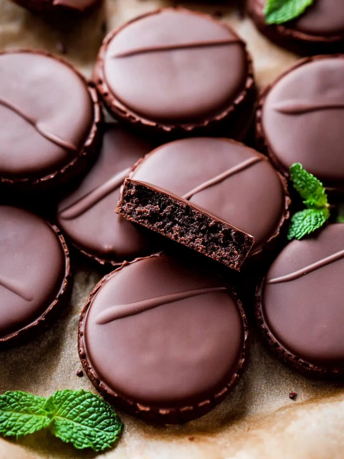 Irresistible Homemade Thin Mint Cookies You'll Crave 3 Homemade Thin Mint Cookies
