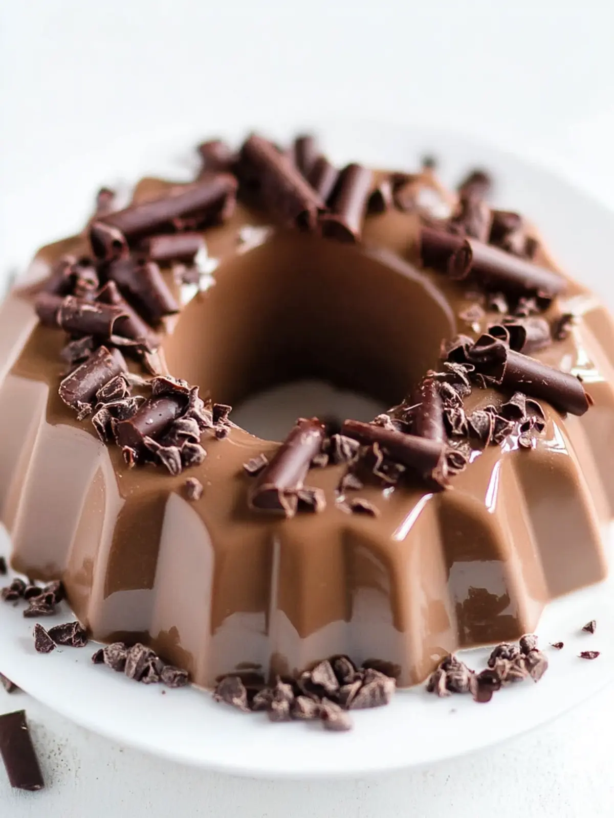 Chocolate Protein Jello