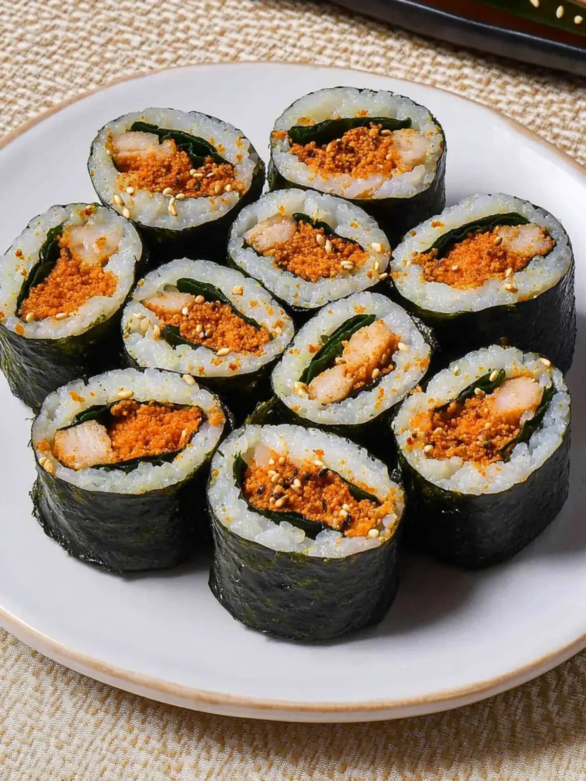 Savor Homemade Korean Spicy Tuna Kimbap in Minutes 2 Korean Spicy Tuna Kimbap