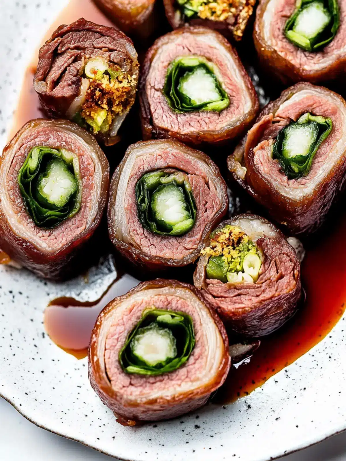 Savory Japanese Beef and Scallion Rolls Ready in 30 Minutes 4 Japanese Beef and Scallion Rolls