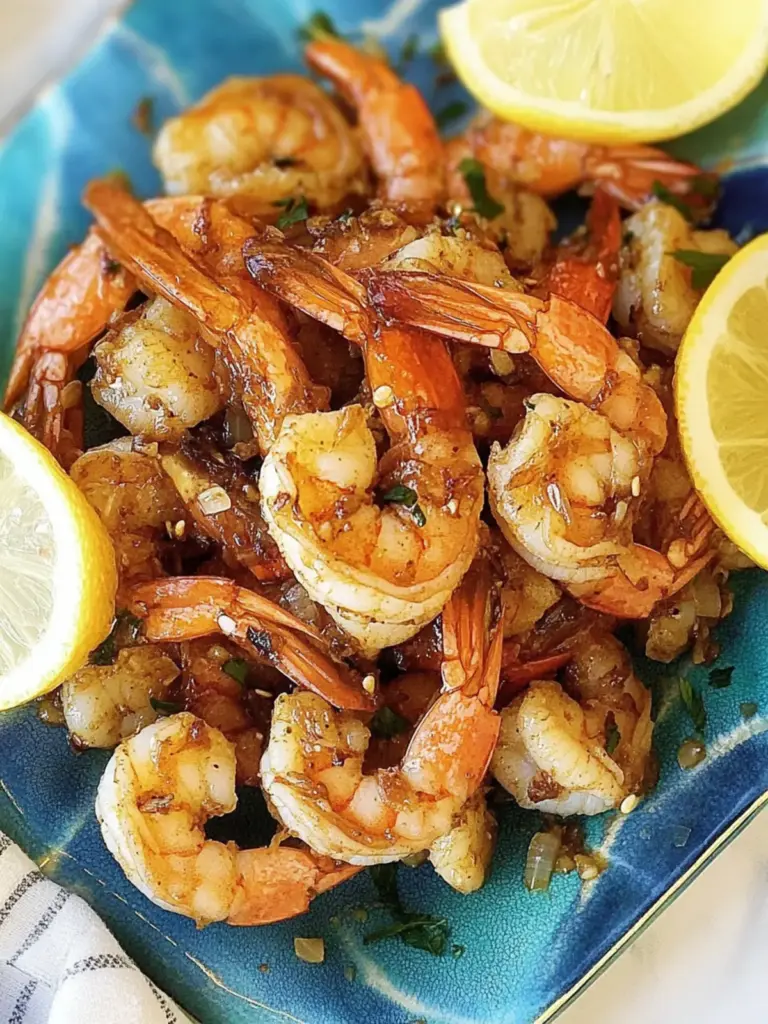 Kahuku Hawaiian Garlic Shrimp