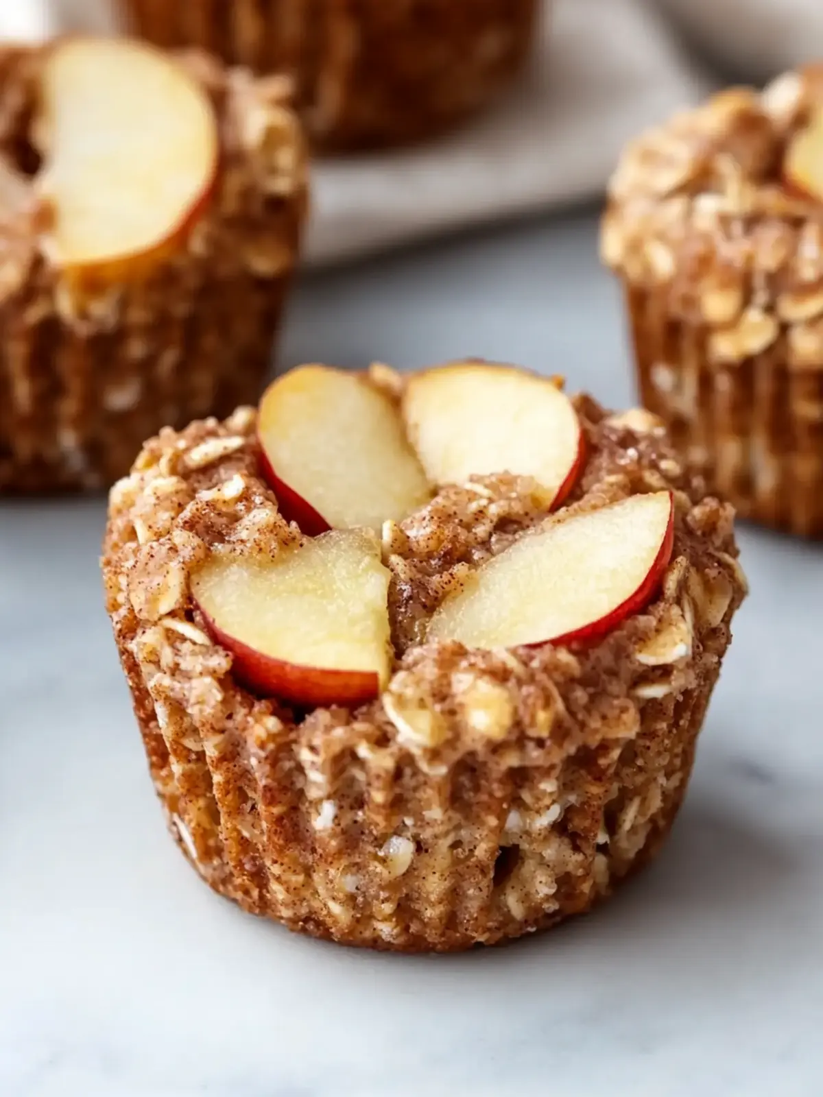Baked Apple Cinnamon Oatmeal Cups for Cozy Mornings 2 Baked Apple Cinnamon Oatmeal Cups