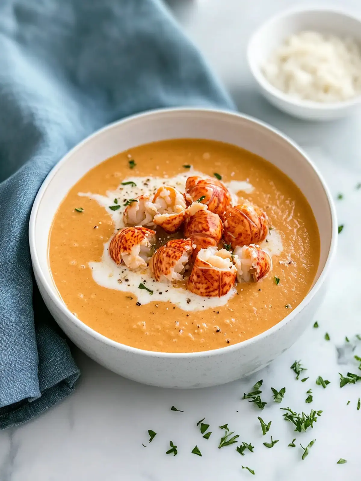 Creamy Langostino Lobster Bisque: Easy Comfort Food Delight 4 Langostino Lobster Bisque