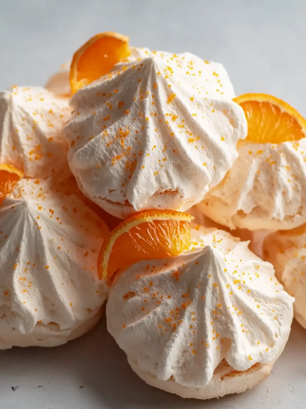 Delightful Orange Meringue Cookies for a Sweet Surprise 3 Orange Meringue Cookies