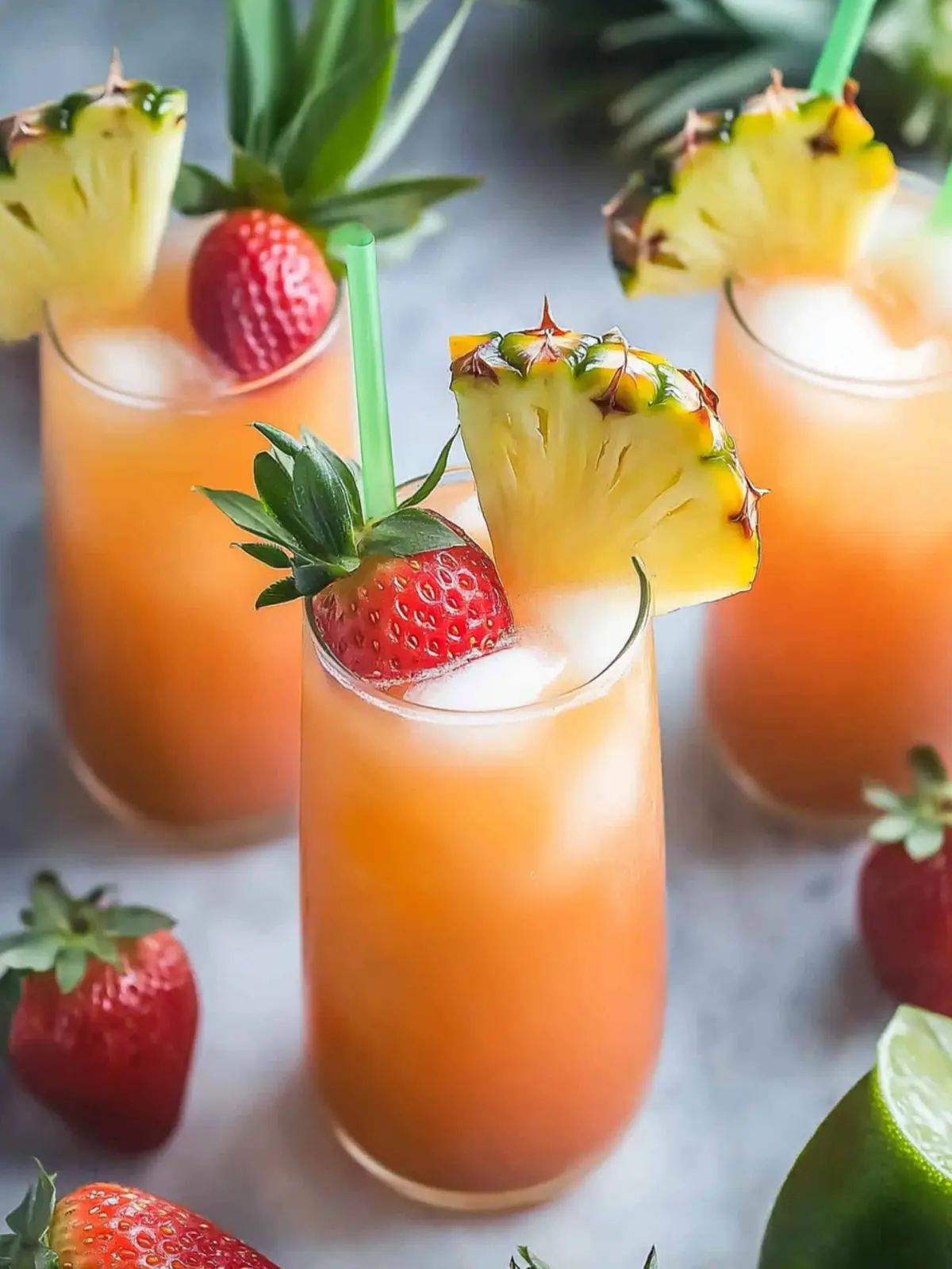 Delicious Pineapple Strawberry Agua Fresca You’ll Love 2 Pineapple Strawberry Agua Fresca