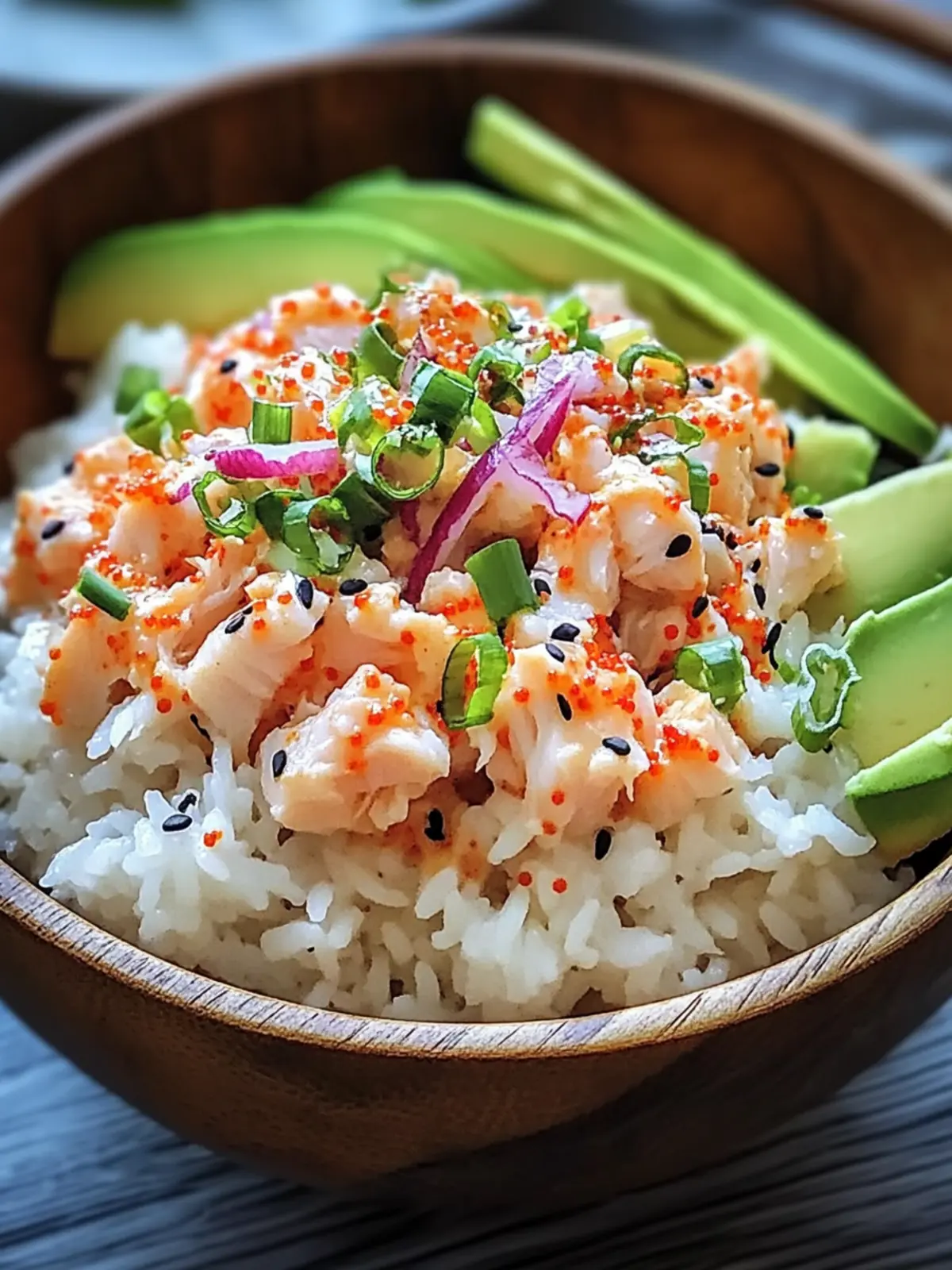 Delicious Spicy Crab Sushi Bowls for Quick Homemade Bliss 4 Spicy Crab Sushi Bowls