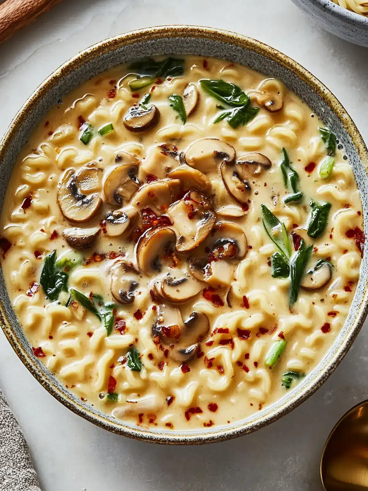 Irresistibly Creamy Mushroom Vegan Ramen in Just 15 Minutes 3 Creamy Mushroom Vegan Ramen
