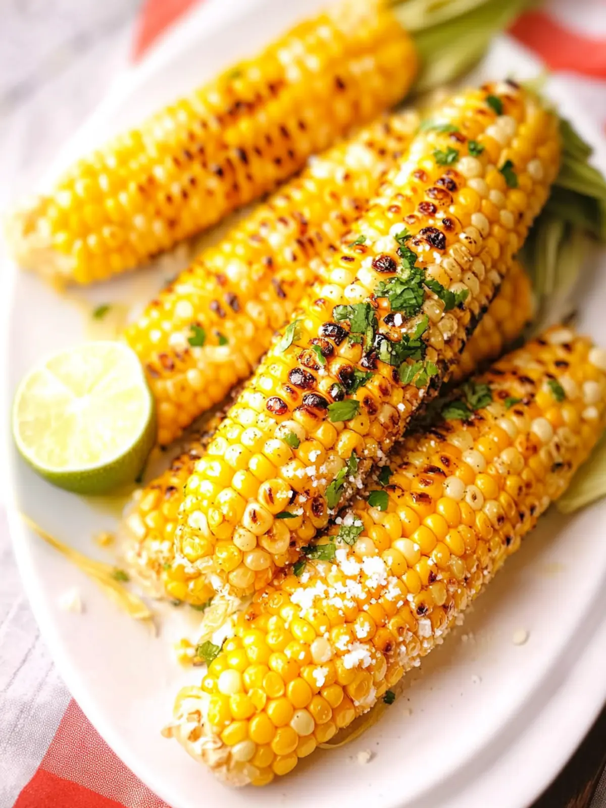 Savor the Flavor: Chili Lime Grilled Corn Bliss 4 Chili Lime Grilled Corn