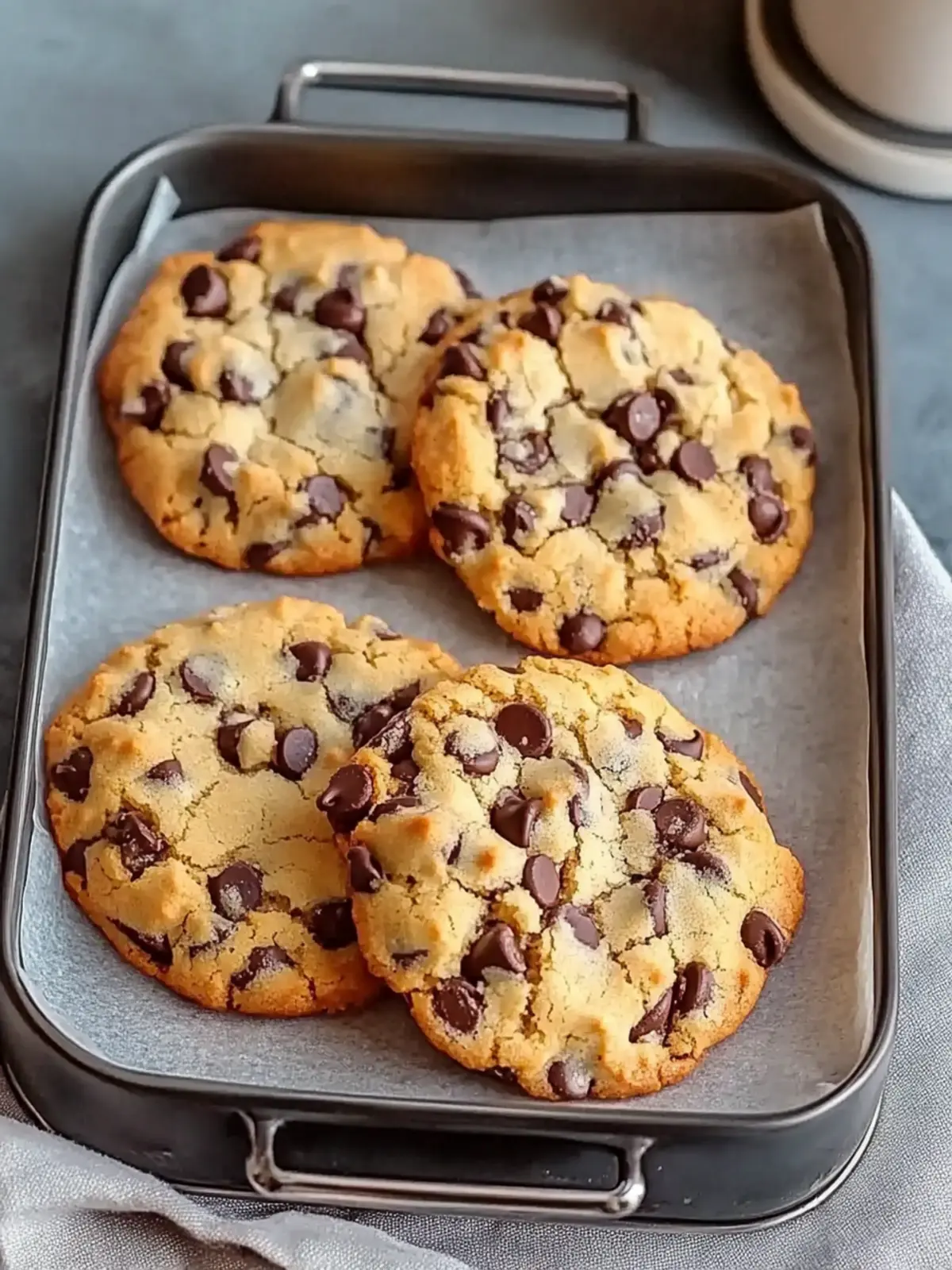 Sweet Chocolate Chip and Toffee Shortbread Cookies