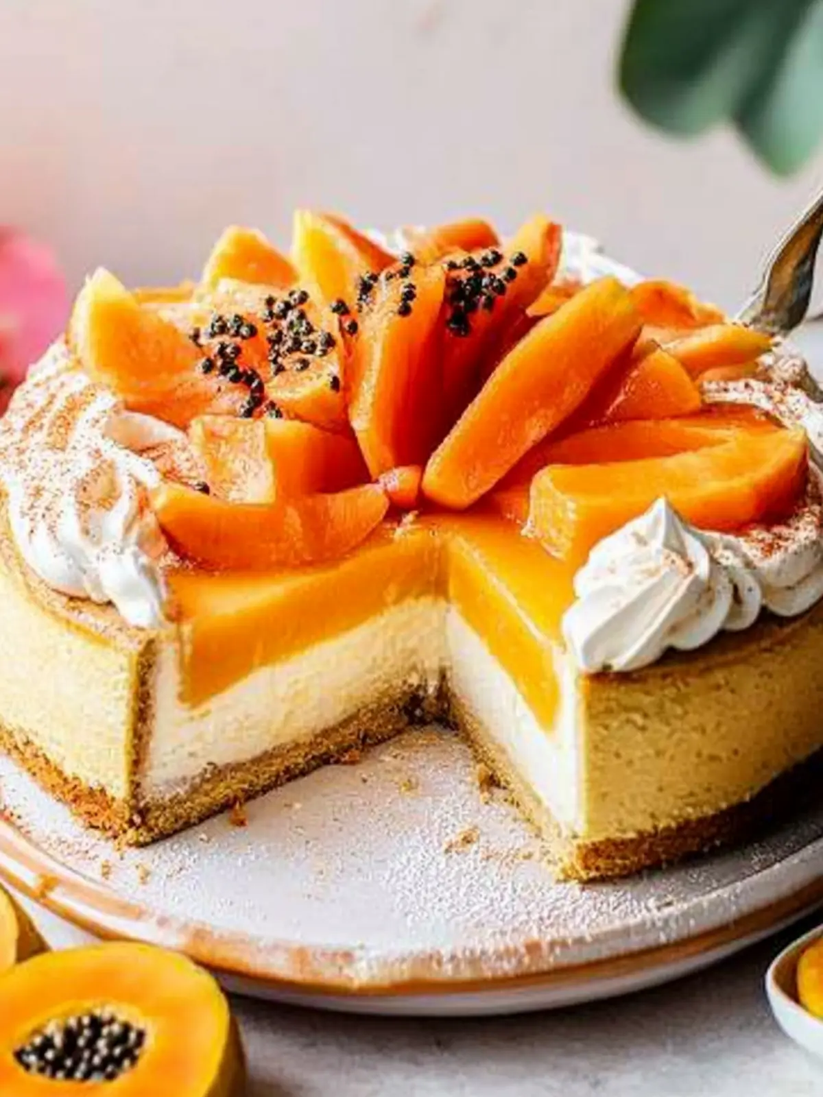 Delicious Papaya Cream Dump Cake That's Effortlessly Divine 3 Papaya Cream Dump Cake