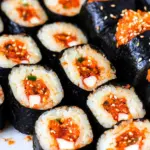 Cheese Kimchi Kimbap: A Flavor-Packed Twist on Tradition 9 Cheese Kimchi Kimbap