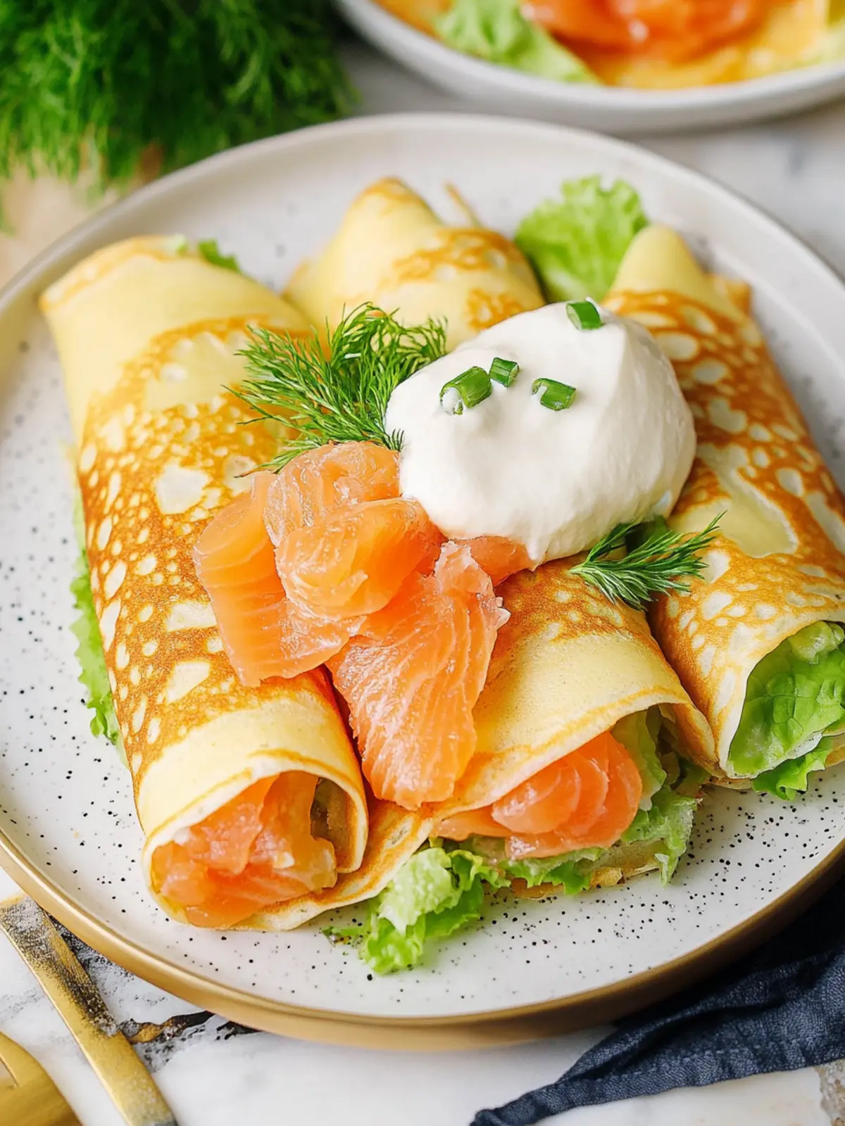 Delicious Smoked Salmon Crepes for a Gourmet Breakfast Treat 2 Smoked Salmon Crepes