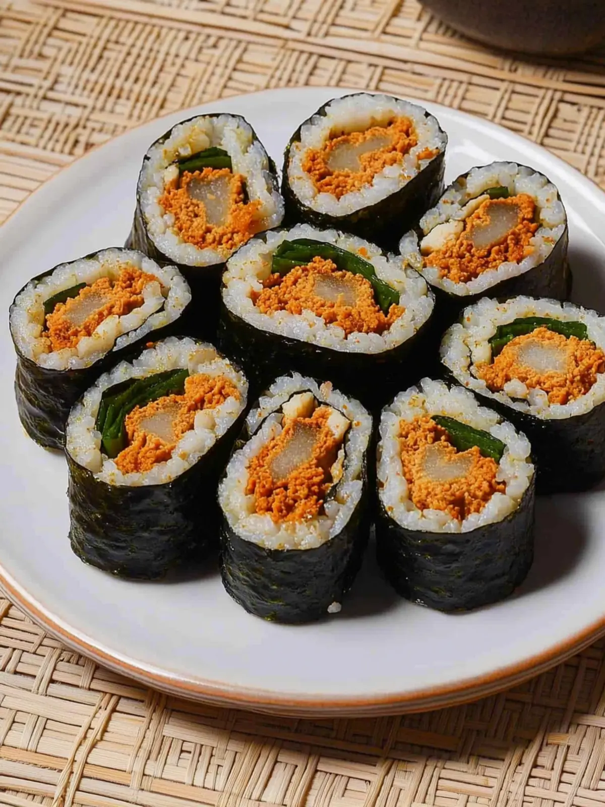 Savor Homemade Korean Spicy Tuna Kimbap in Minutes 3 Korean Spicy Tuna Kimbap