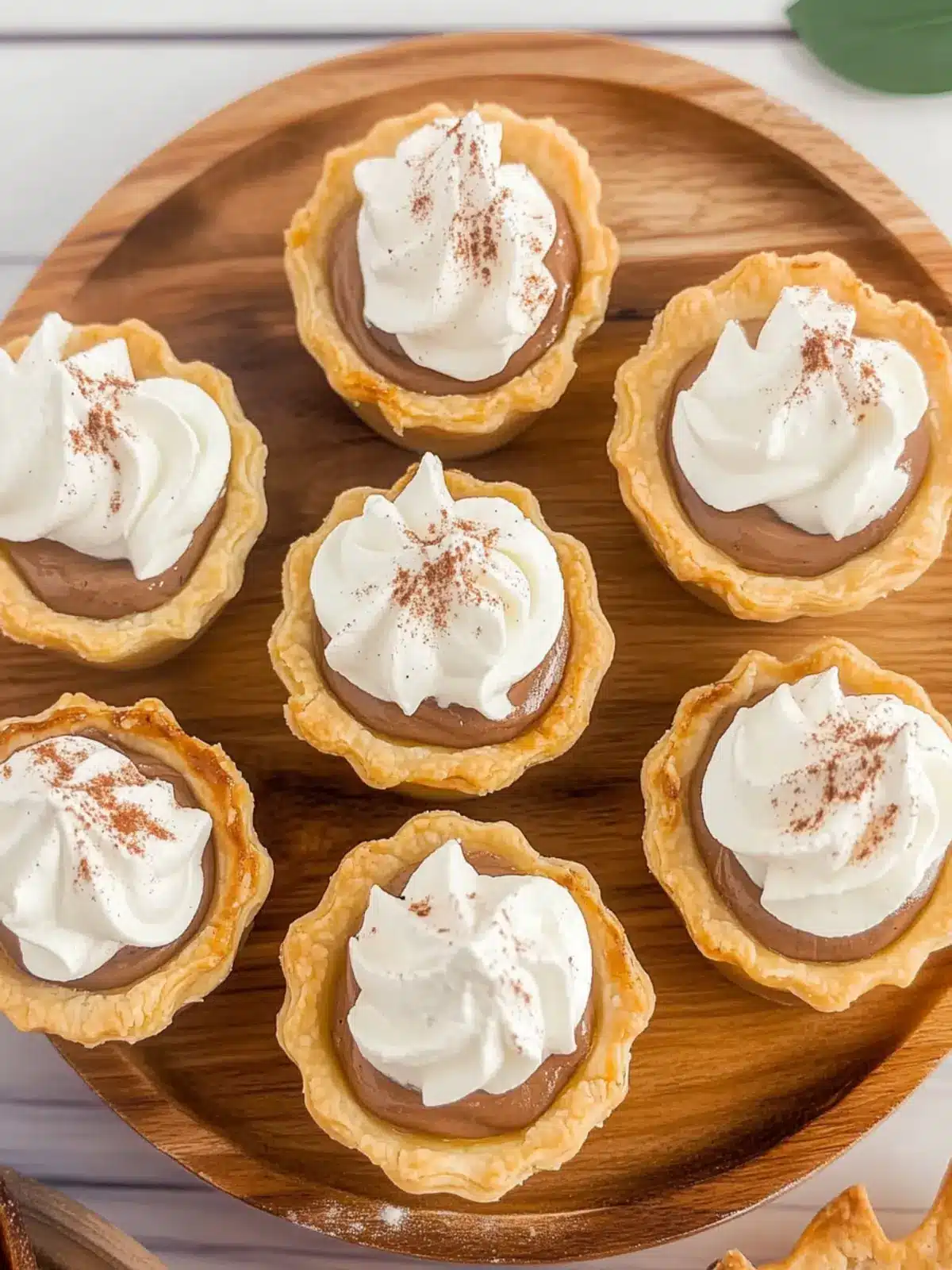 Mini French Silk Pies