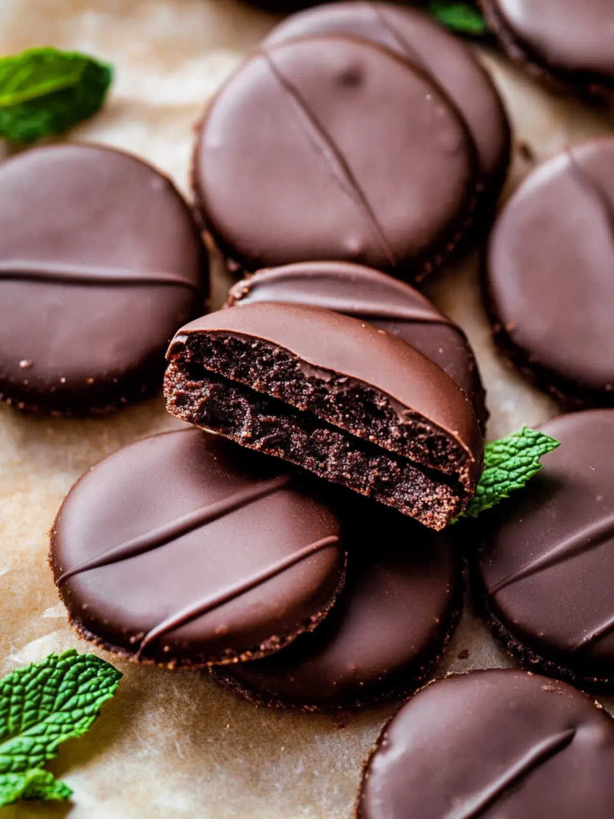 Irresistible Homemade Thin Mint Cookies You'll Crave 4 Homemade Thin Mint Cookies