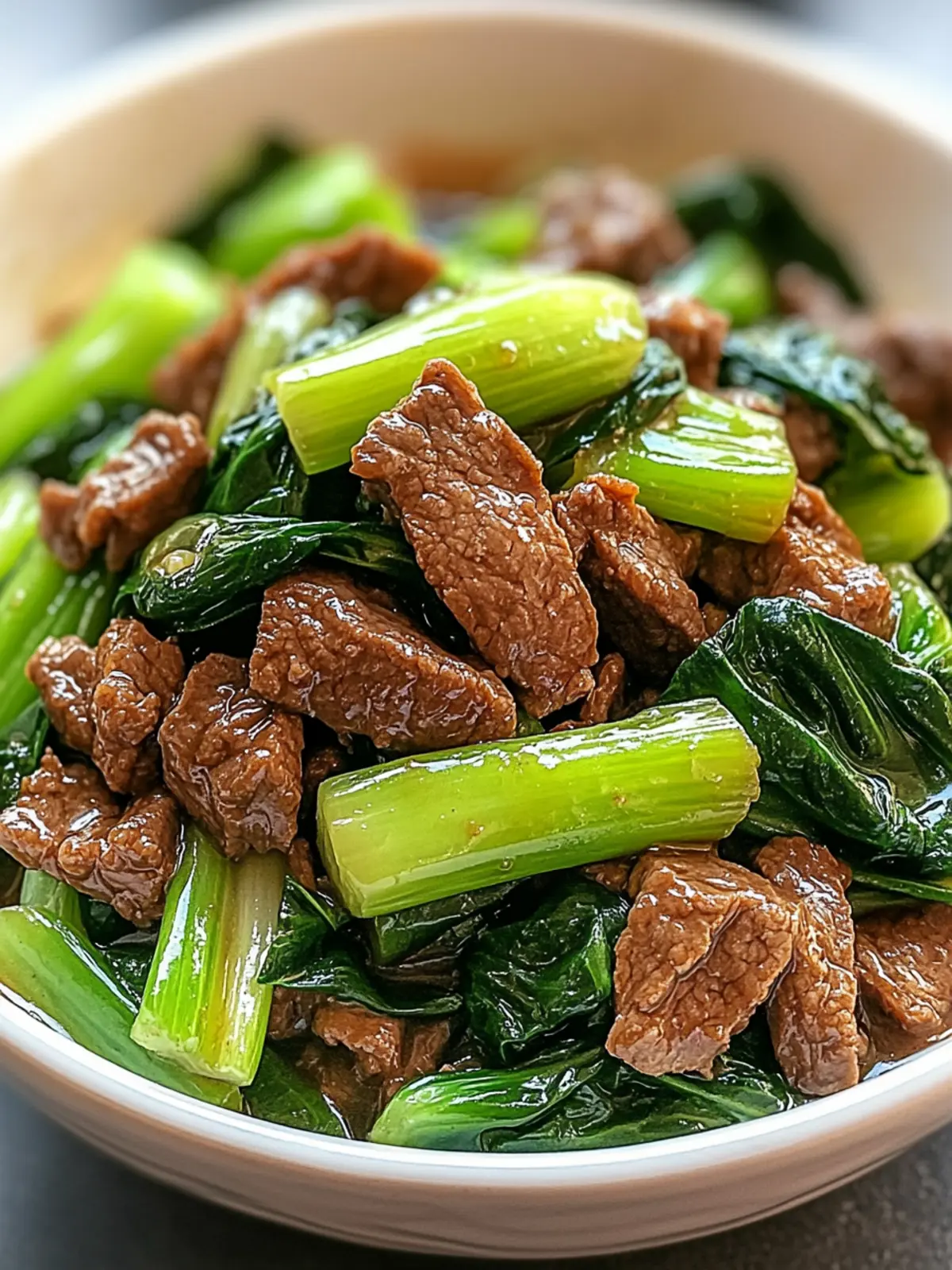 Savor Quick Bok Choy Stir-Fried Beef for Busy Nights 4 Bok Choy Stir-Fried Beef