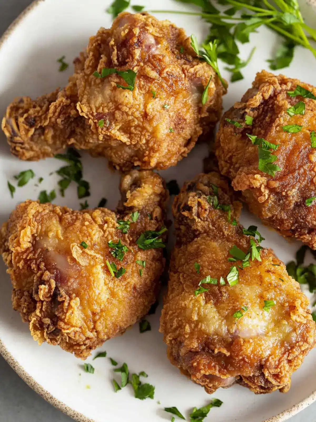 Crispy Gluten Free Fried Chicken