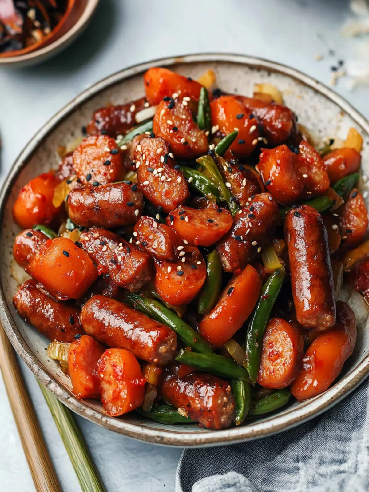 Delicious Korean Sausage Stir-Fry Ready in Just 15 Minutes 5 Korean Sausage Stir-Fry