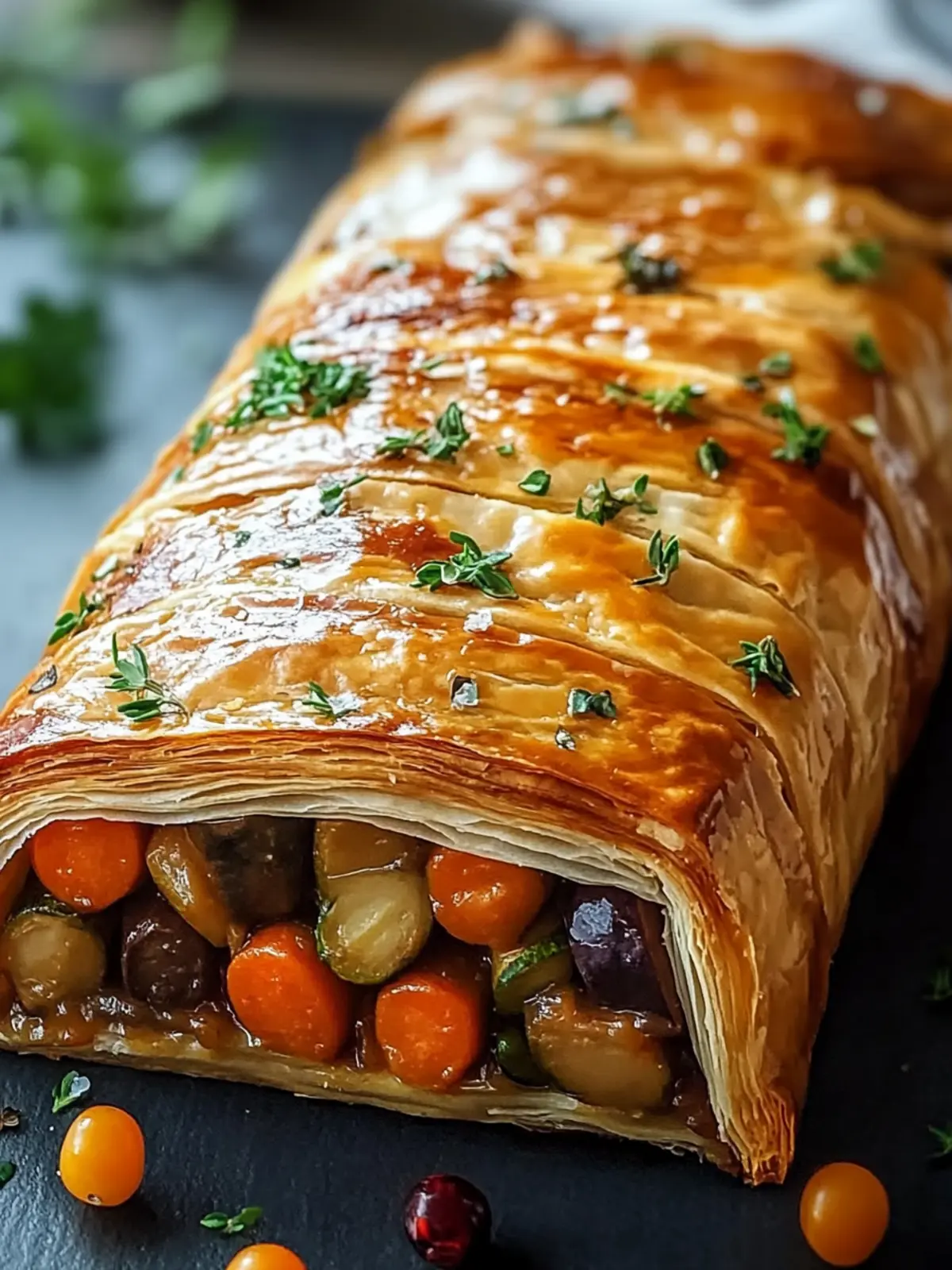 Delicious Vegetable Wellington for a Cozy Home-Cooked Meal 2 Vegetable Wellington