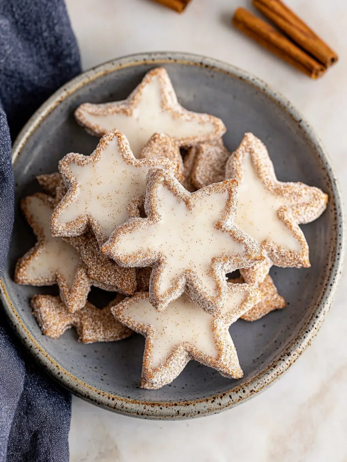 Melt-in-Your-Mouth Cinnamon Stars Ready in Just 65 Minutes 5 Cinnamon Stars