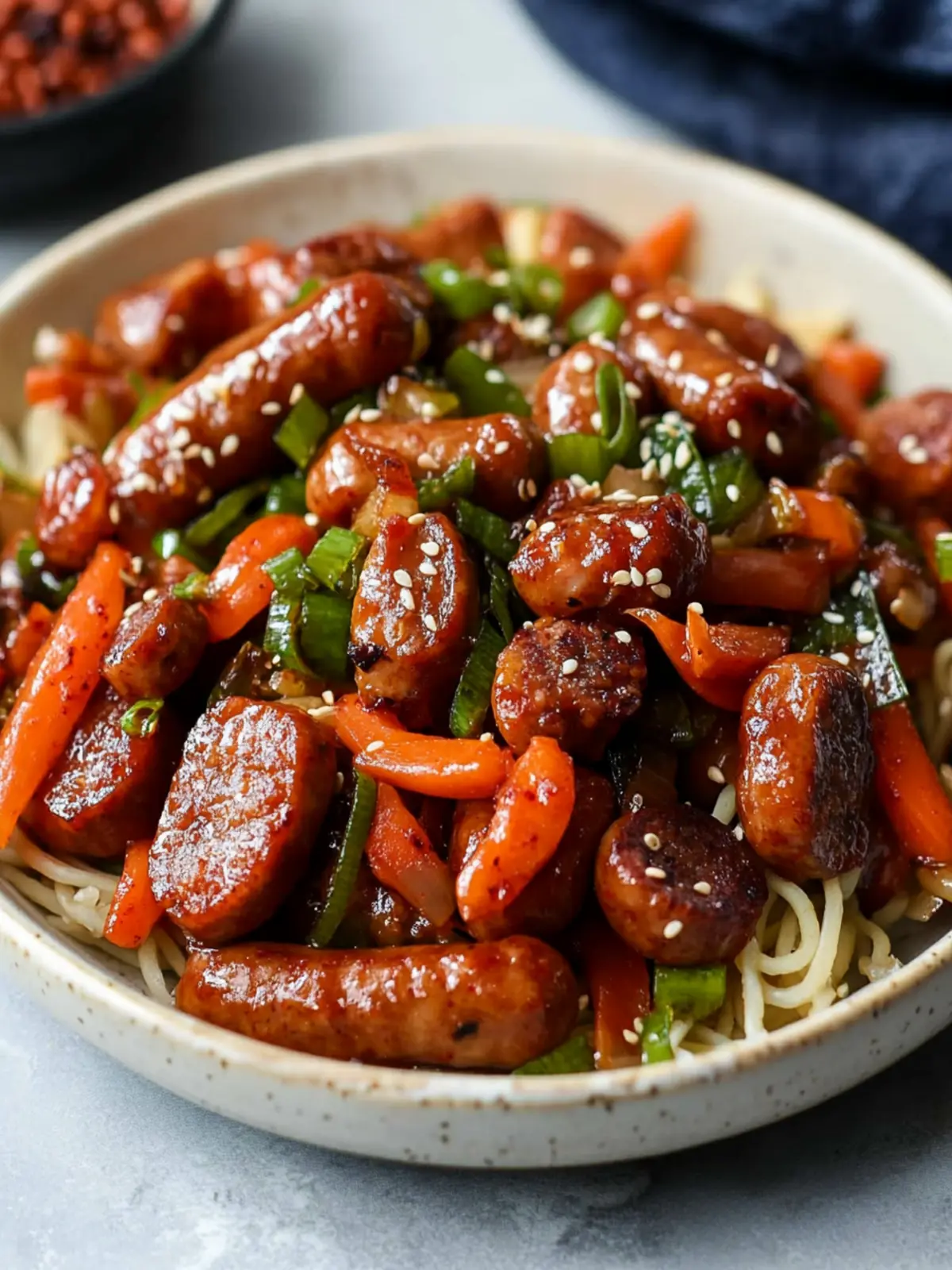 Delicious Korean Sausage Stir-Fry Ready in Just 15 Minutes 4 Korean Sausage Stir-Fry