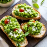 Delicious Pea Bruschetta: A Fresh Twist on Classic Bites 9 Pea Bruschetta