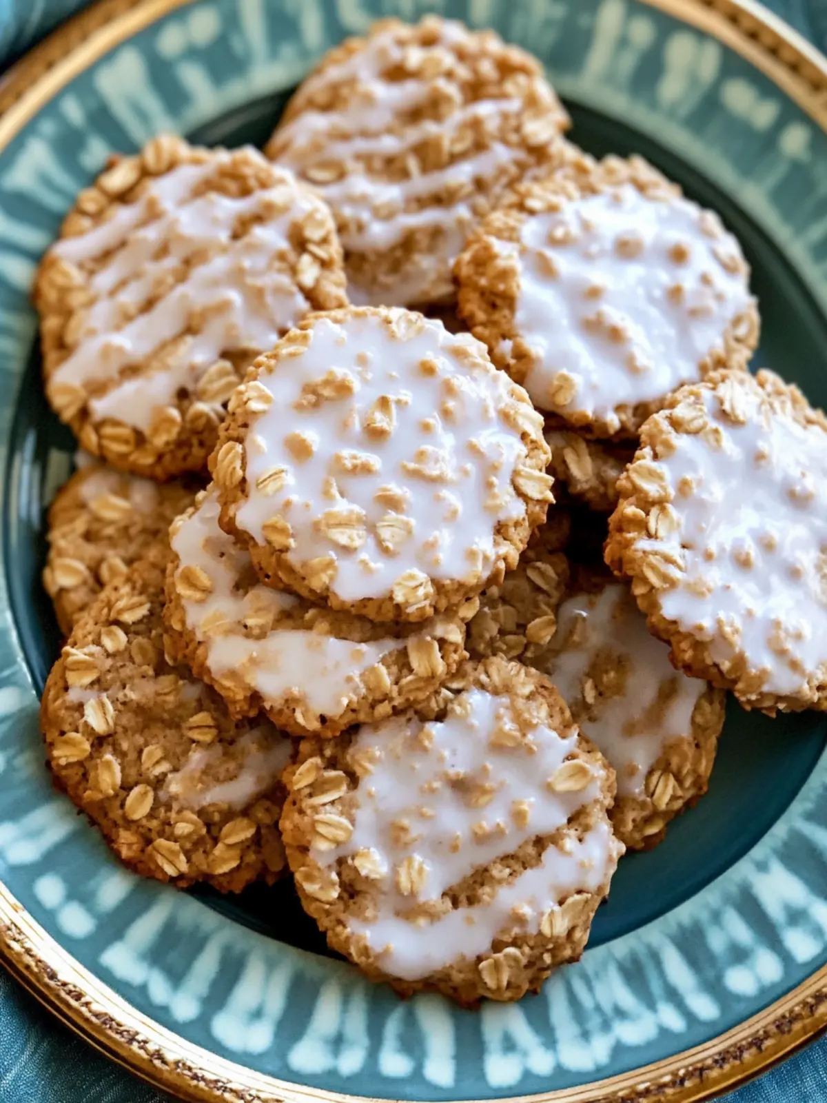 Delicious Iced Oatmeal Cookies for Your Sweet Cravings 4 Iced Oatmeal Cookies