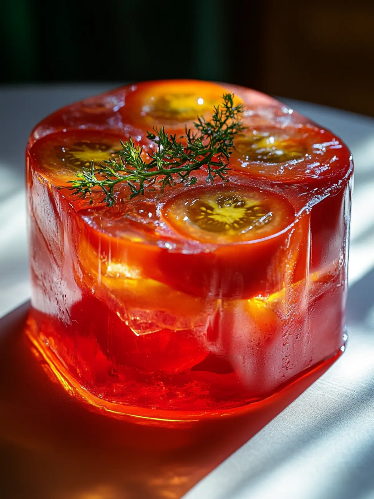 Tomato Aspic: Refreshing Gelatin Treat You’ll Love! 3 Tomato Aspic