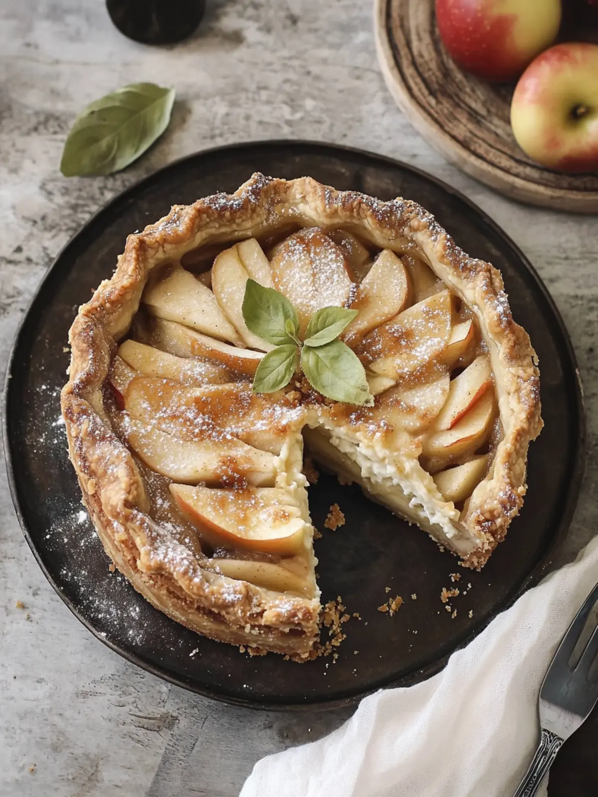 Irresistible Vegan Ricotta Apple Pie to Satisfy Your Cravings 4 Vegan Ricotta Apple Pie