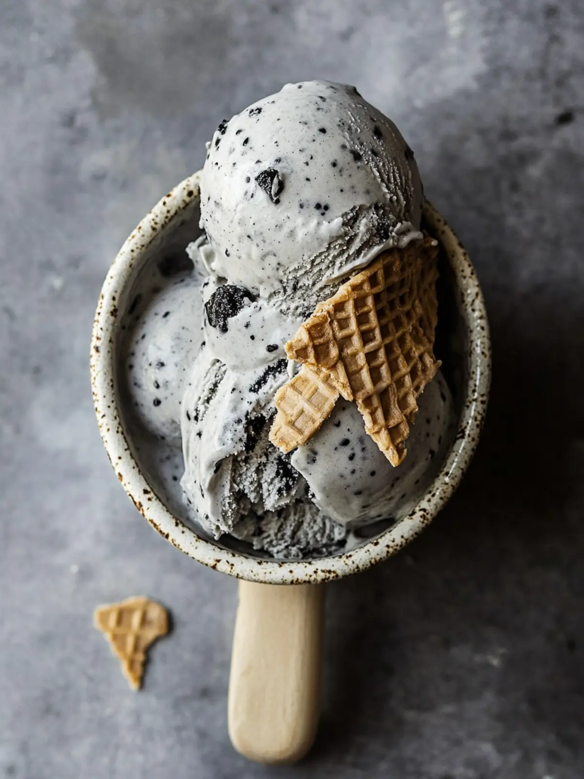 Toasted Black Sesame Ice Cream: A Creamy Twist to Delight 3 Toasted Black Sesame Ice Cream
