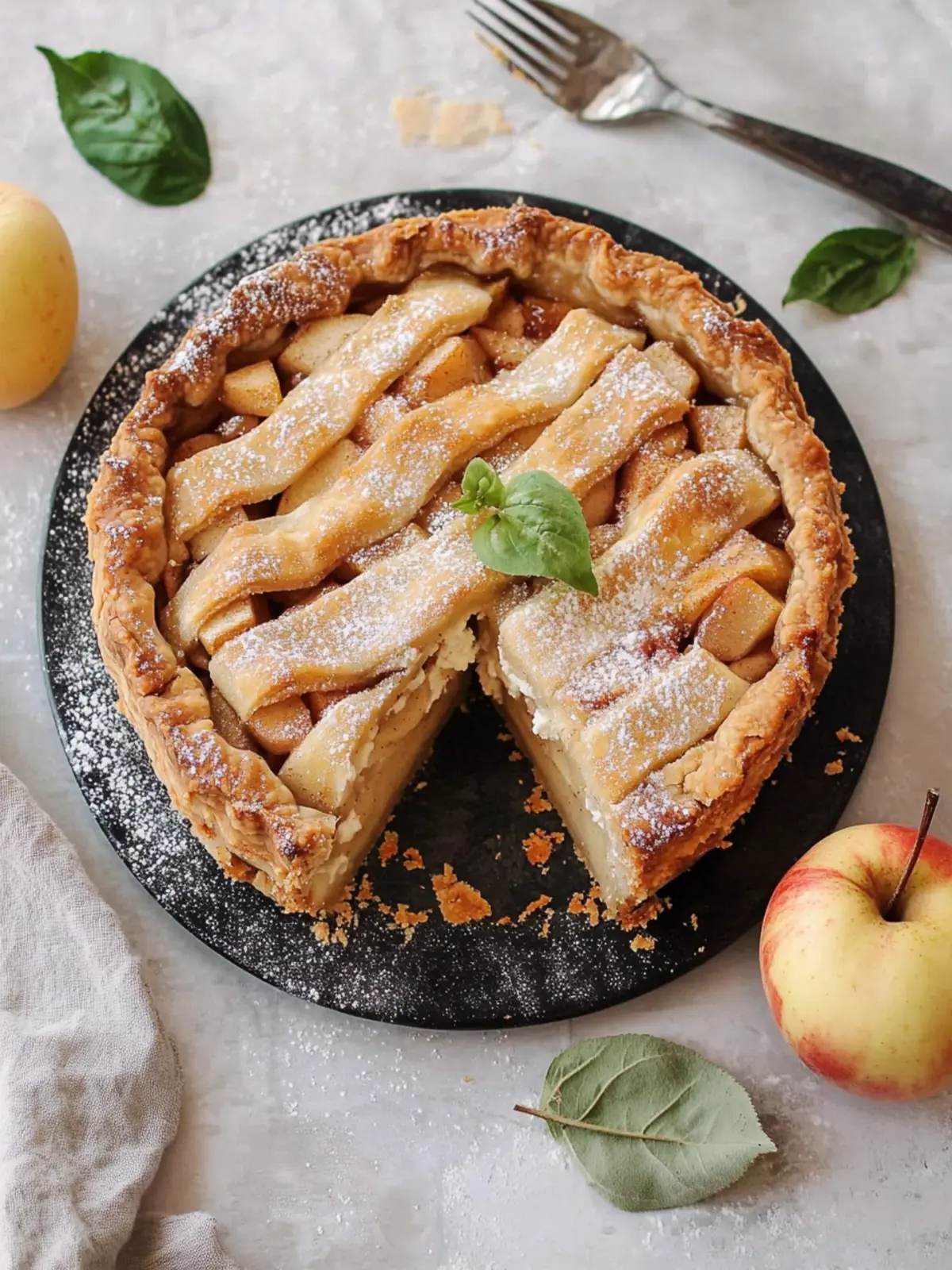 Irresistible Vegan Ricotta Apple Pie to Satisfy Your Cravings 2 Vegan Ricotta Apple Pie