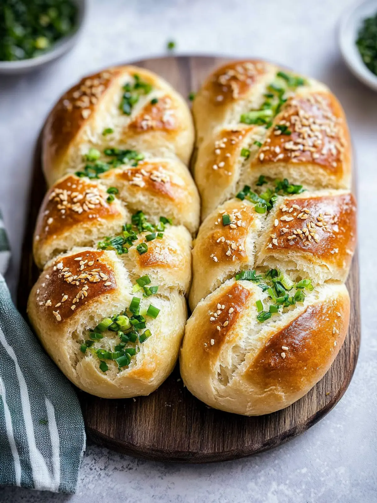 Irresistible Baked Scallion Bread Perfect for Any Meal 3 Baked Scallion Bread