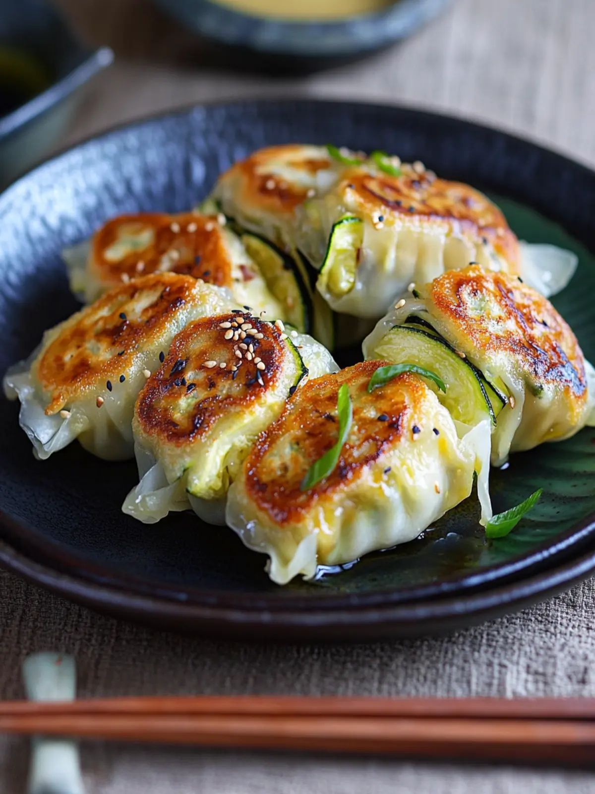 Japanese Zucchini Gyoza: A Fresh Twist on Classic Dumplings 2 Japanese Zucchini Gyoza