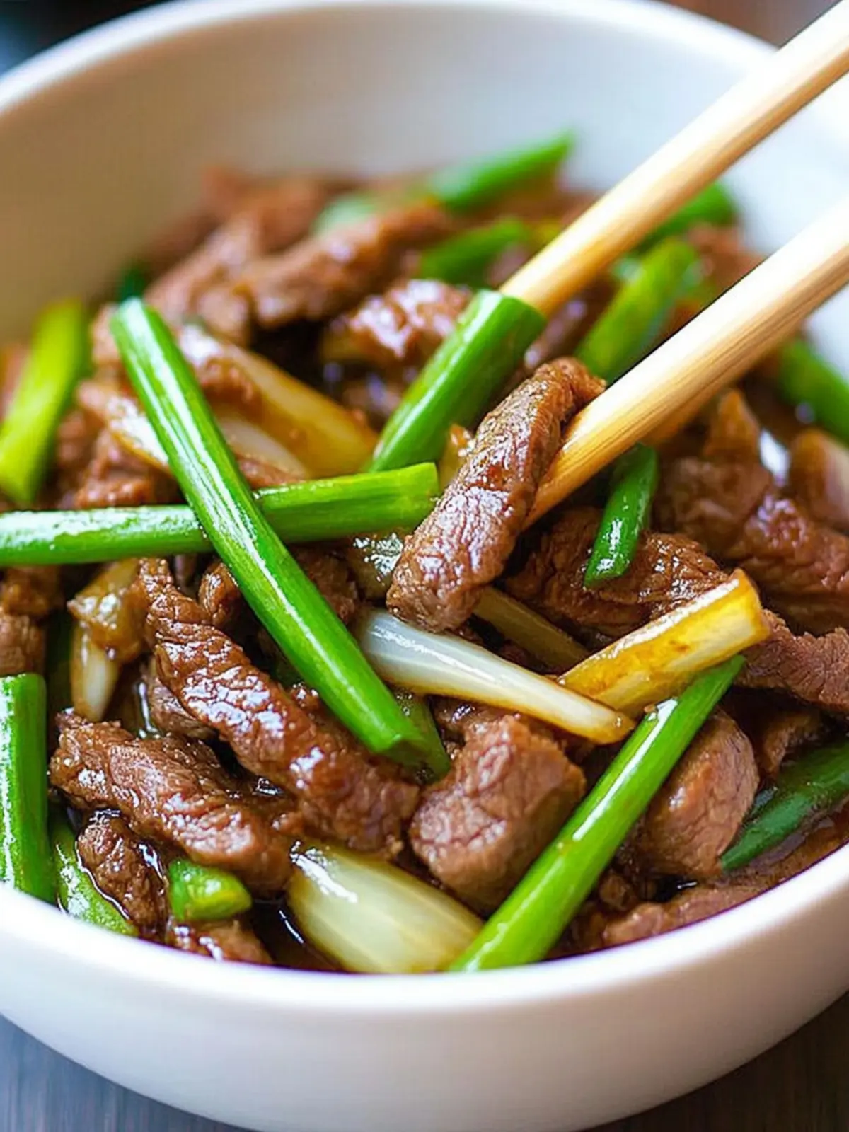 Savor Onion Scallion Beef: A Quick Homemade Delight 2 Onion Scallion Beef