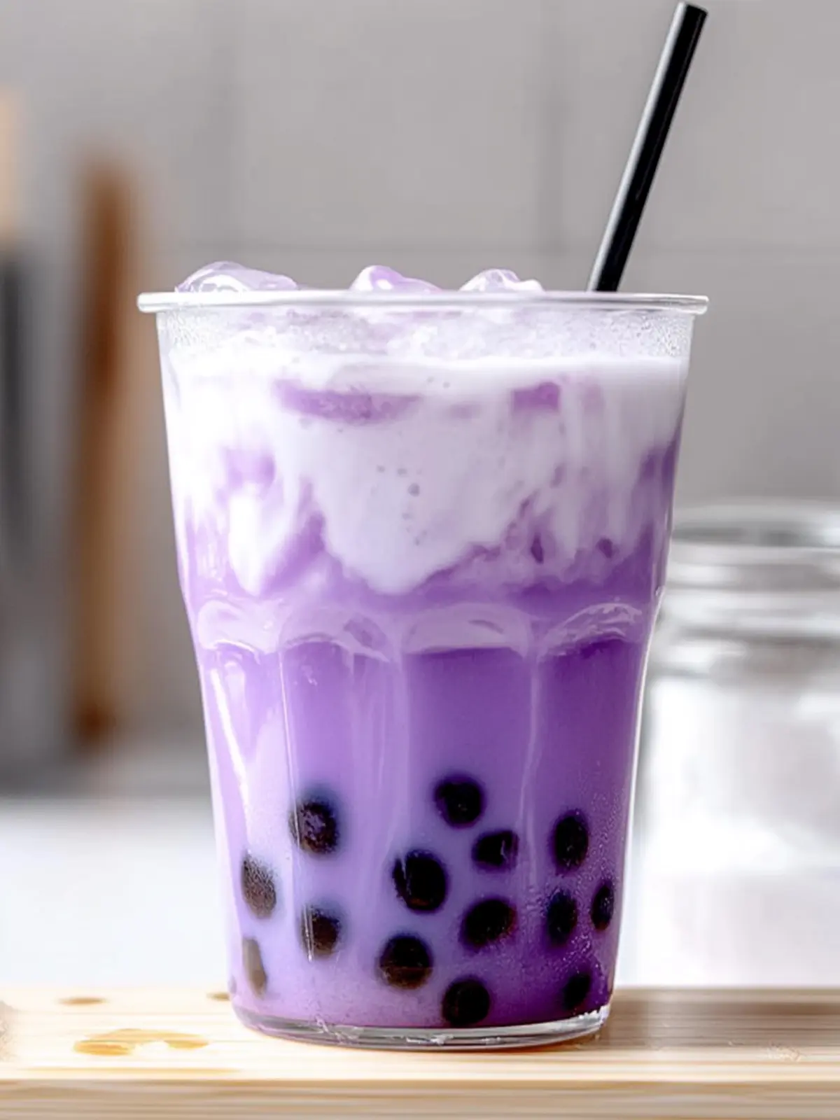 Creamy Purple Boba Tea Bliss - Sweeten Your Day! 5 Purple Boba Tea