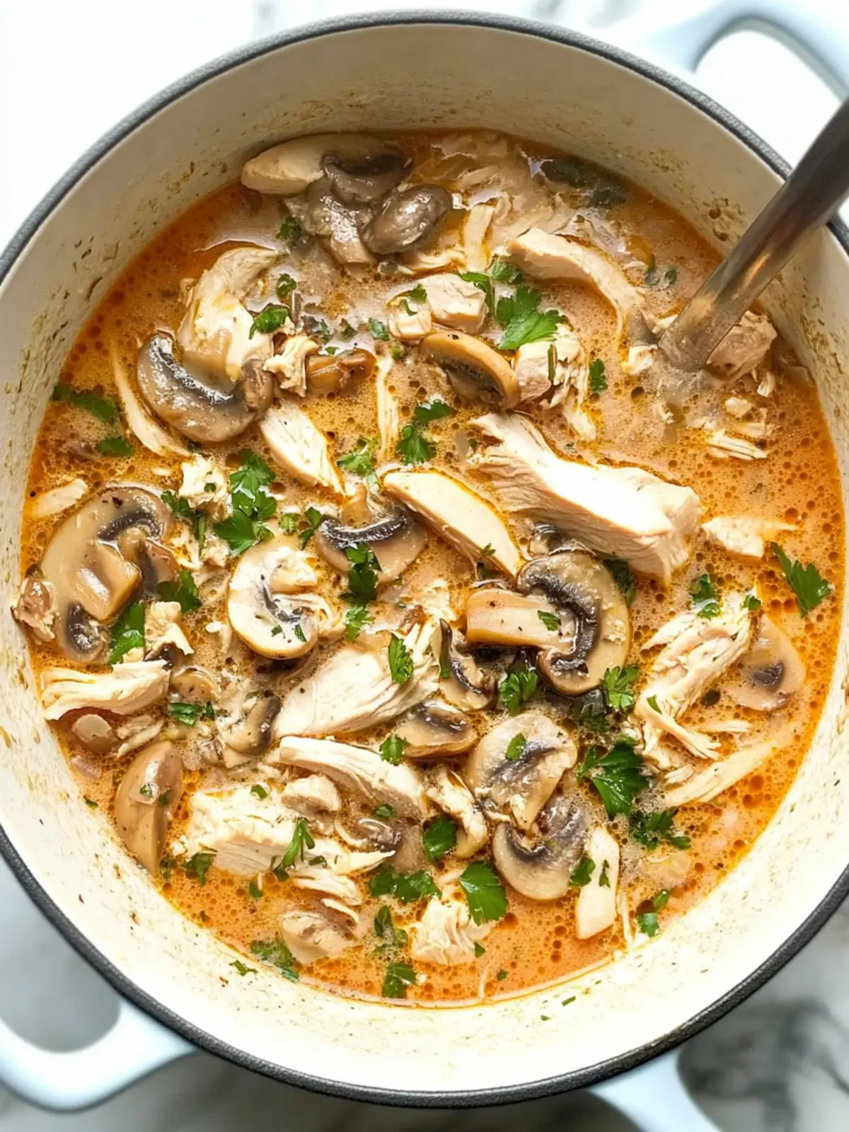 Creamy Rotisserie Chicken Mushroom Soup You'll Love 4 Rotisserie Chicken Mushroom Soup