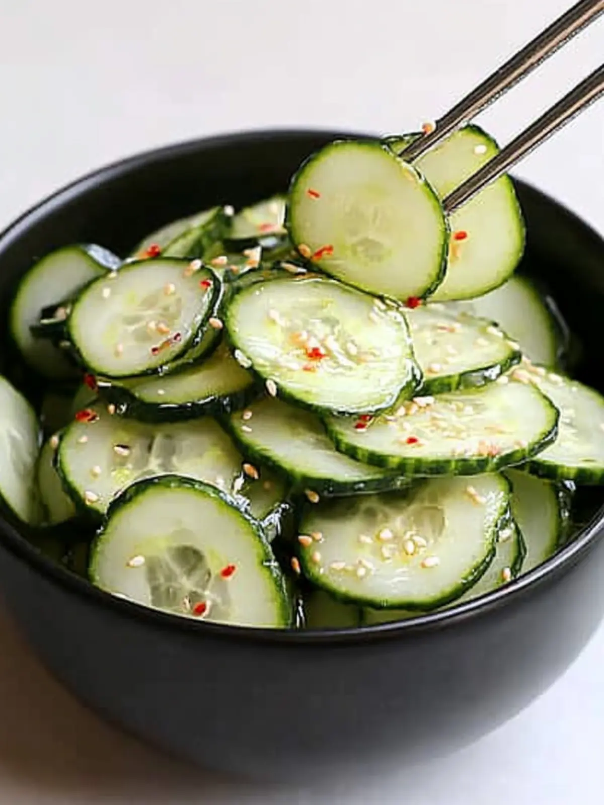 Delicious Cucumber Sesame Salad Ready in Just 5 Minutes 5 Cucumber Sesame Salad