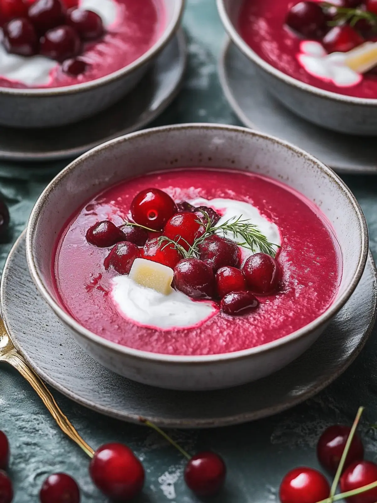 Delight in Hungarian Cold Cherry Soup for a Refreshing Treat 2 Hungarian Cold Cherry Soup