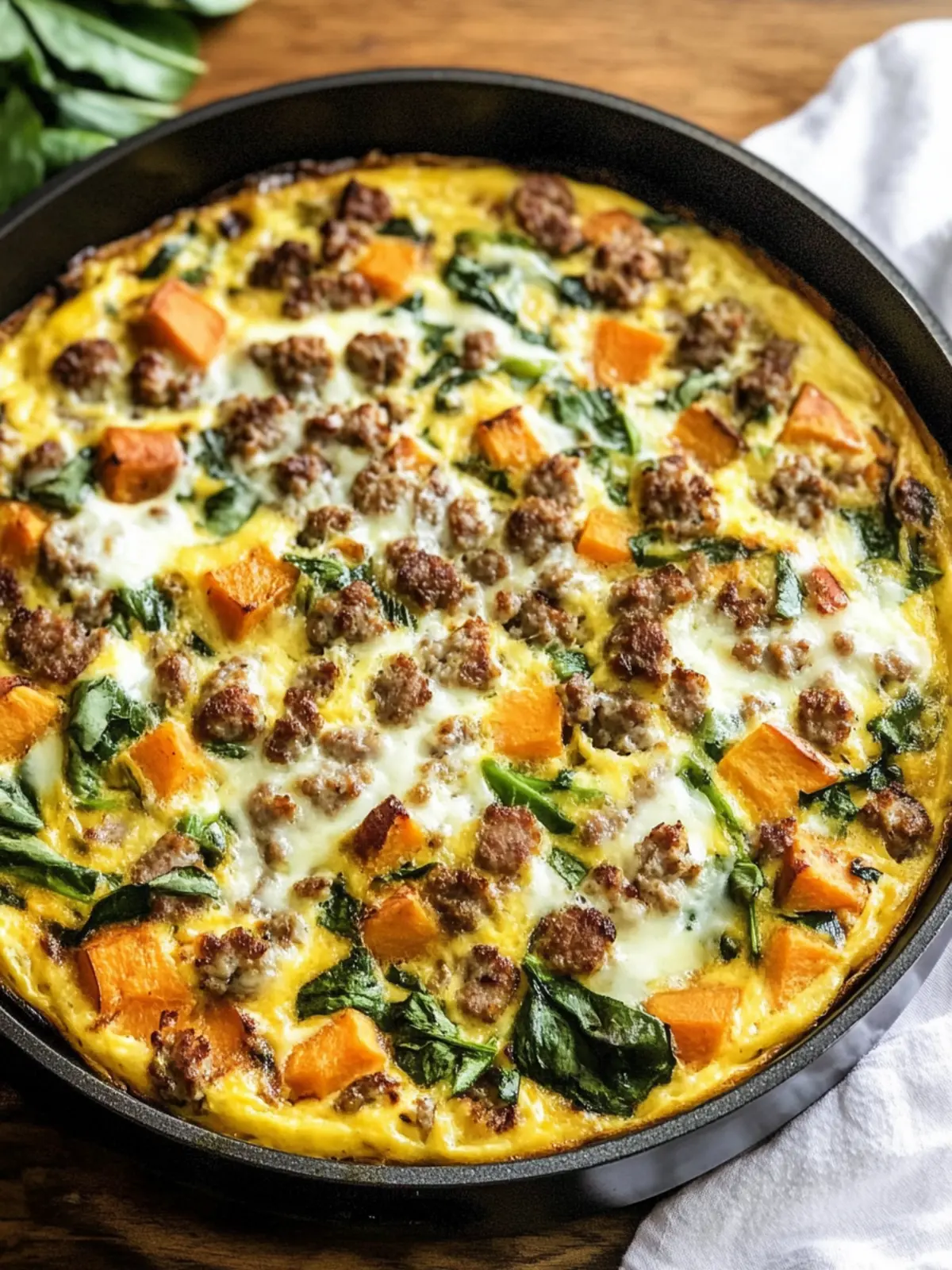 Delicious Sweet Potato Sausage Frittata for Easy Meal Prep 2 Sweet Potato Sausage Frittata