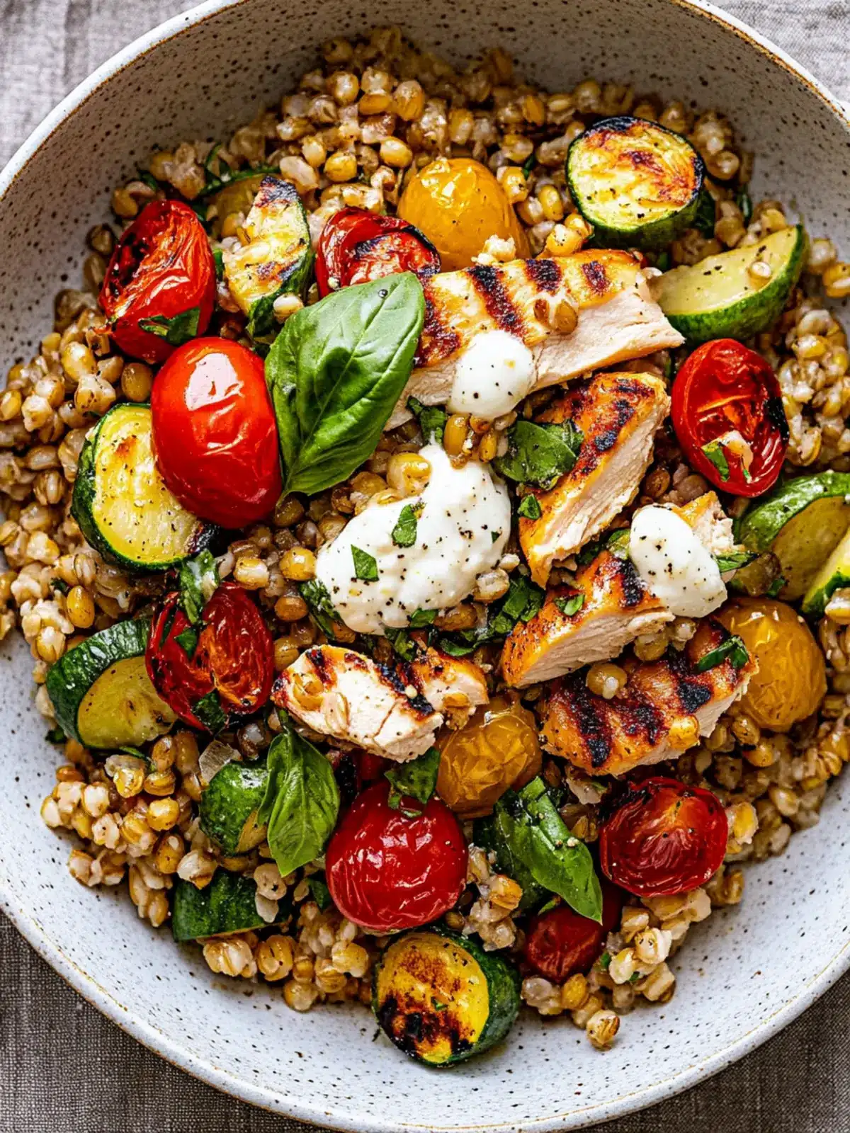 Delicious Roasted Chicken and Barley Salad You’ll Love 4 Roasted Chicken and Barley Salad