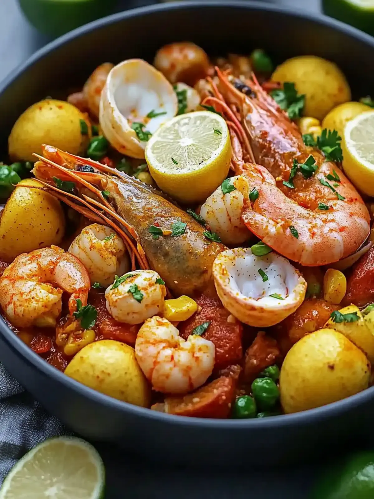 Savory Jamaican Seafood Boil: Your Quick Caribbean Feast 4 Jamaican Seafood Boil