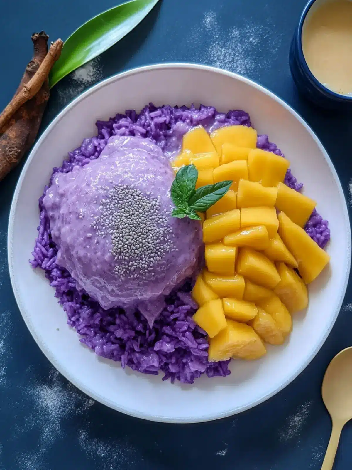 Mango Ube Sticky Rice: A Tropical Twist on a Classic Treat 5 Mango Ube Sticky Rice