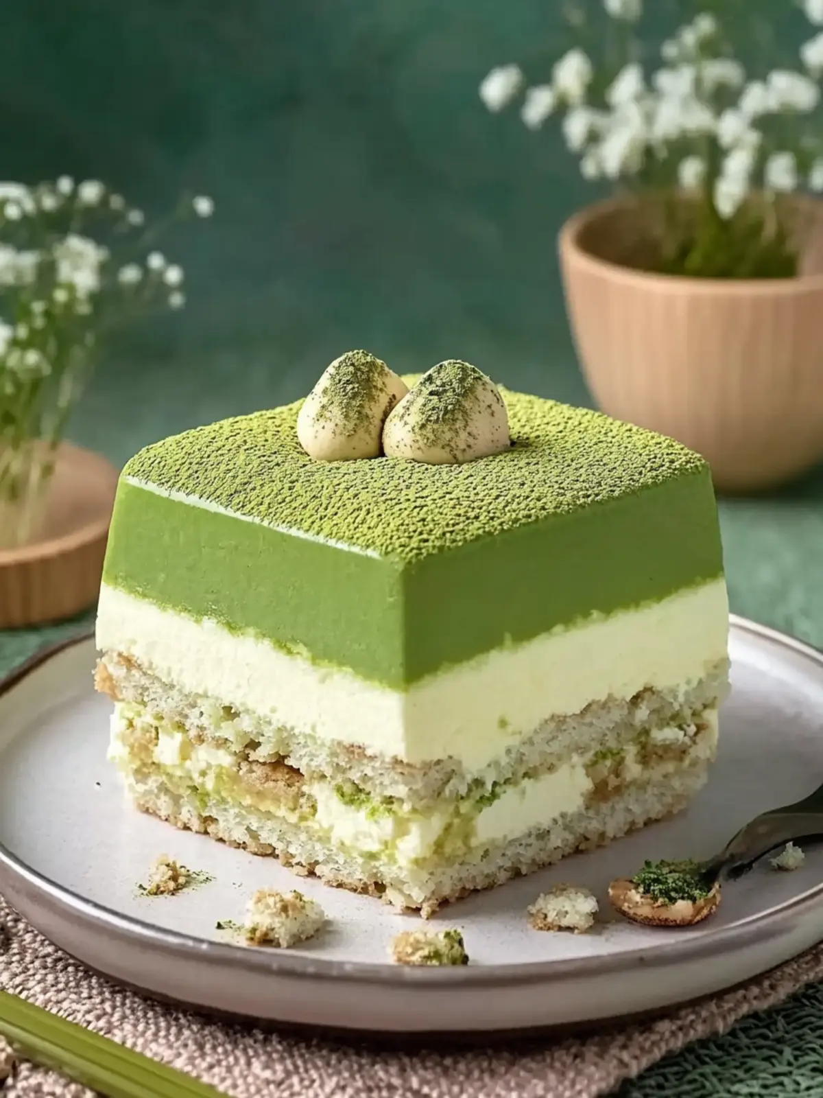 Delicious Matcha Tiramisu to Elevate Your Dessert Game 2 Matcha Tiramisu