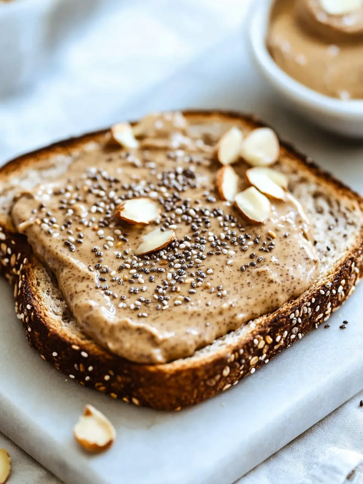 Almond Butter and Chia Toast: A Deliciously Simple Boost 5 Almond Butter and Chia Toast