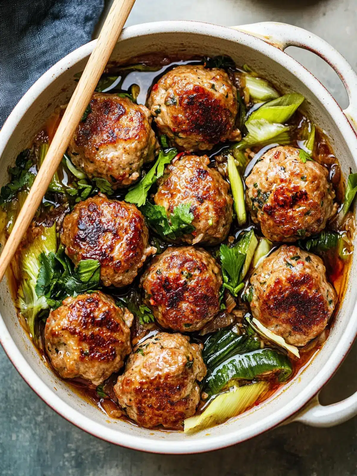 Savory Lion’s Head Pork Meatballs for Family Feast Nights 4 Lion’s Head Pork Meatballs