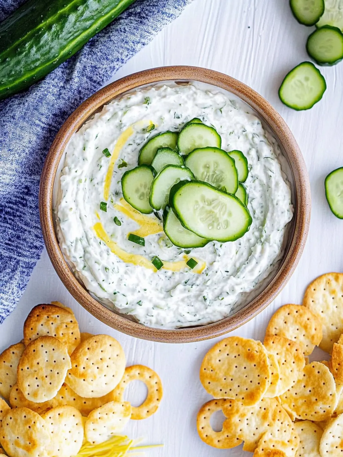 Irresistibly Creamy Cucumber Cream Cheese Crack Dip Recipe 4 Cucumber Cream Cheese Crack Dip