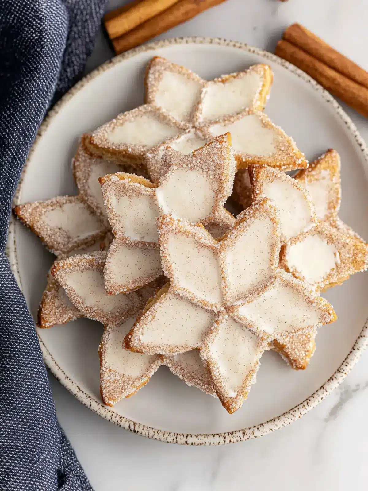 Melt-in-Your-Mouth Cinnamon Stars Ready in Just 65 Minutes 2 Cinnamon Stars